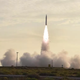 The launch of China’s first hypersonic weapon aboard a rocket on August 3, 2018.